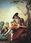 Ramon Bayeu Boy with Guitar china oil painting reproduction